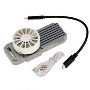 Kalea-INFORMATIQUE Thunderbolt 4 40 G USB 4.0 Gehäuse für SSD‑M2 NVMe – stoßfestes Aluminiumgehäuse mit abnehmbare
