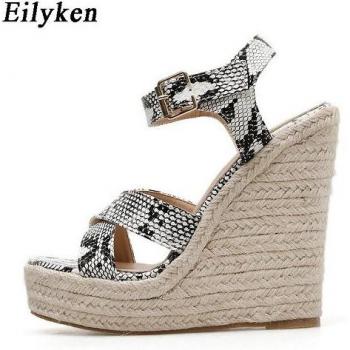 Eilyken Solid Platform High Heel Sandals