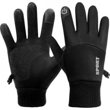 Vliesgefütterte Fahrradhandschuhe für kalte Tage