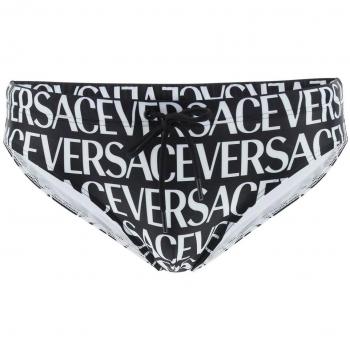 Maillot de Bain VERSACE Homme Noir Allover 4