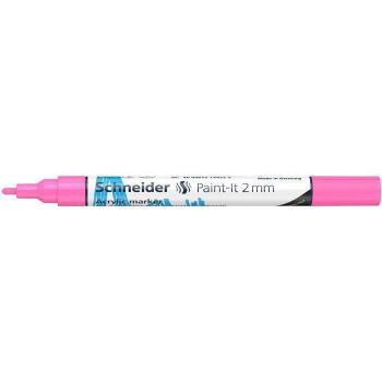 Schneider 310 Acrylic Marker, Roze, 2 mm