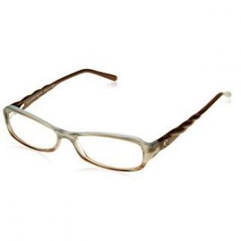 Alexander McQueen, Glasses, female, Brown, Size: ONE SIZE Brown Acetate Women's Dial Frames