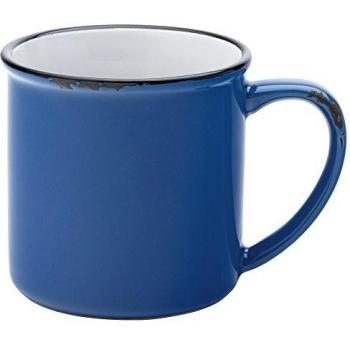 Utopia Vintage Blue Stoneware Mug – 10 oz / 280 ml