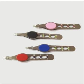 Pinzette per Sopracciglia Glitterate Ergonomiche