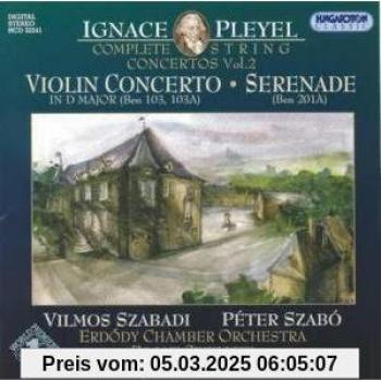 Vilmos Szabadi : Collection complète des concertos pour orchestre à cordes – Vol. 2