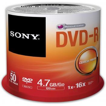 Sony 50‑Pack DVD‑R DMR47