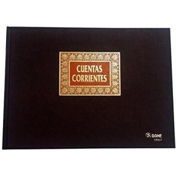 DOHE  LIBRO CONTABILIDAD Fº APAISADO 100H CUENTAS CORRIENTES
