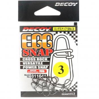 Momeală SN-3 Egg Snap Efficace Chiusura Incrociata Dimensione 3