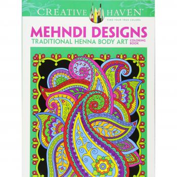 Creative Haven Mehndi Designs Coloring Book: Traditional Henna Body Art