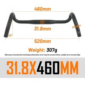 UNO Lightweight Road Bicycle Flared Bar 31.8400