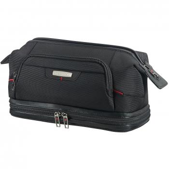 Samsonite Pro‑DLX 4 Bad‑Trousse – Großöffnung, 28 cm, Schwarz