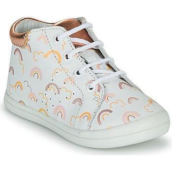 GBB NAHIA Girls' High-Top Sneakers in White
