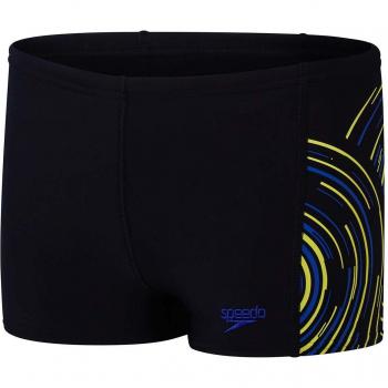 Speedo Kinder Aquashort Badehose Boys Plastisol Schwarz 16 Jahre