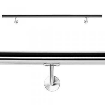 WilTec Kit Rameur Accroche Mur Escalier 170 cm