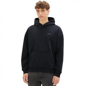 Tom Tailor Denim Kapuzensweatshirt mit Logodruck