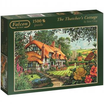 Falcon Games 1500-Piece Multi-Colour Puzzle: Thatcher's Cottage