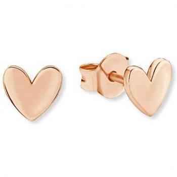Corazón en plata 925 para mujer – Pendientes elegantes con caja
