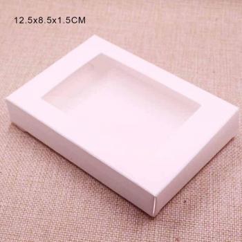 Coffret en Papier Kraft avec Fenêtre Transparente