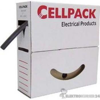 CellPack 144446 Schrumpfschlauch ohne Kleber Orange 12.70 mm 6.40 mm 8 m