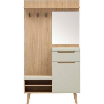 Home affaire Garderobe Torge, platzsparend und stylish