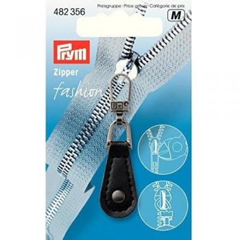 Prym Curseur faux cuir noir