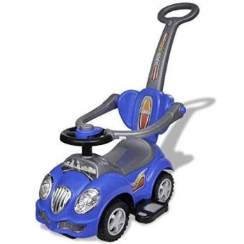 VidaXL FunRide: Macchina Cavalcabile Blu esterna