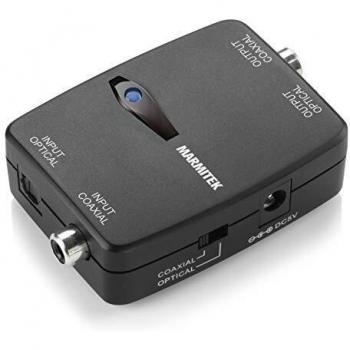 Marmitek Connect TC22 (Digital -> Digital), Audio Adapter, Schwarz
