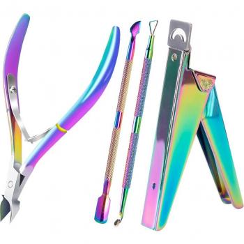 Ensemble outils pour faux-ongles et ongles incarnés
