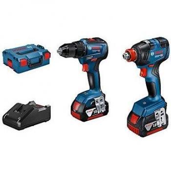 Bosch 06019J2200 Kit Visseuses sans-Fil GDX 18V-200 et GSR 18V-55