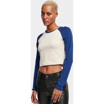 Urban Crop T‑Shirt Longue Femme Bio Retro Baseball Classic GT