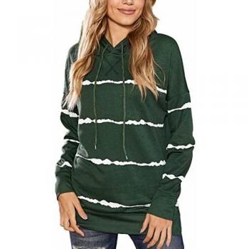 SMENG Women's Trendy Green Sweatshirt