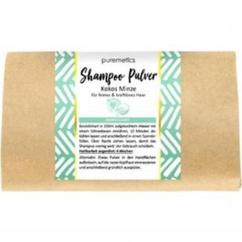 Puremetics Shampoo Pulver Kokos Minze