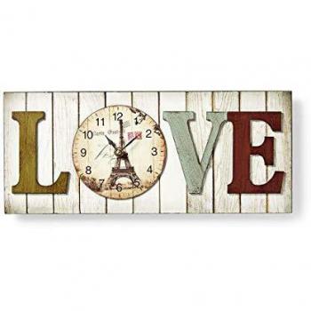 Nedis Wanduhr „Amor“ mit Rahmen