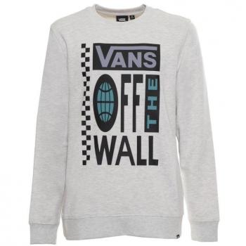 Sudadera Vans Global Stack Blanco (Hombre)