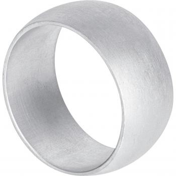 Rond de Serviette Argenté 2x4,5 cm – Collection Vomano VEGA (4 pièces)