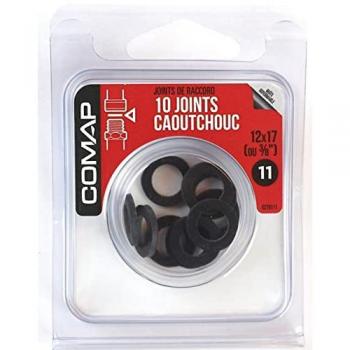 Comap Joints Caoutchouc 10 unités pour Système Sanitaire 12x17