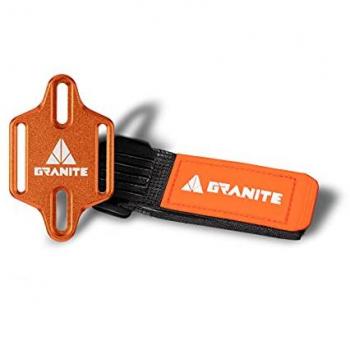 Granite Design Portaledge Schraub-Flaschenhalter mit Gurt (Orange)