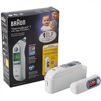 ThermoScan 7 IRT6520 : Thermomètre Auriculaire Blanc avec Jouet Inclus