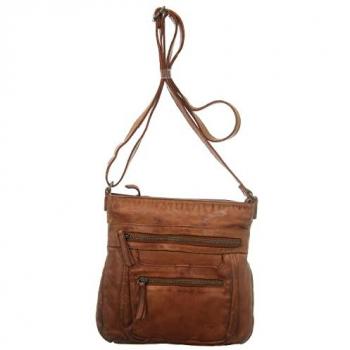 Cognac Bear Rock Borsetta Marrone