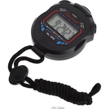 LCD Sports Stopwatch with String