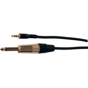 Cordon audio jack 3,5 mm mâle stéréo / jack 6,35 mm mâle mono 3 m