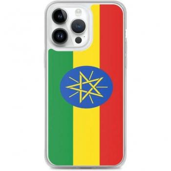 Ethiopia Flag iPhone 14 Pro Max Flexible TPU Case
