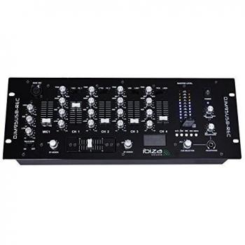 Mixeur Numérique DJM95usb-Rec avec Fonction Enregistrement USB Black