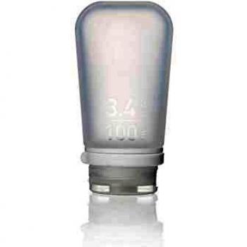Humangear Gotobu L Clear Bottle – 100 ml, 57.15mm x 114.3mm x 38.1mm