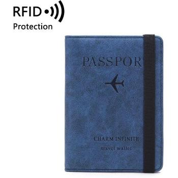 8-Color RFID Passport Organizer Case