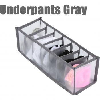 Foldable Closet Organizer Storage Box Underwear Dividers Drawer 11 Grids for Clothes