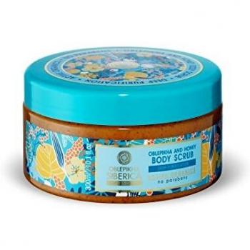 Natura Siberica Oblepikha Körperpeeling mit Sanddorn und Honig 300 ml