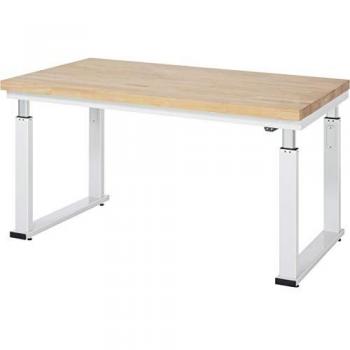 Établi RAU Adlatus 600 – Plateau Beuken Massief 1500 × 900 mm, Hauteur Régulée 740‑1140 mm