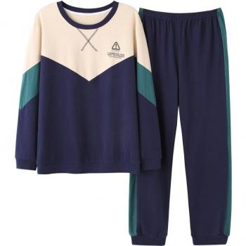 Vêtements de nuit pour homme grande taille L-4XL en coton