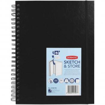 Derwent Sketch and Store Portrait A4 Sketch Book 56 Sheets 165 Gsm